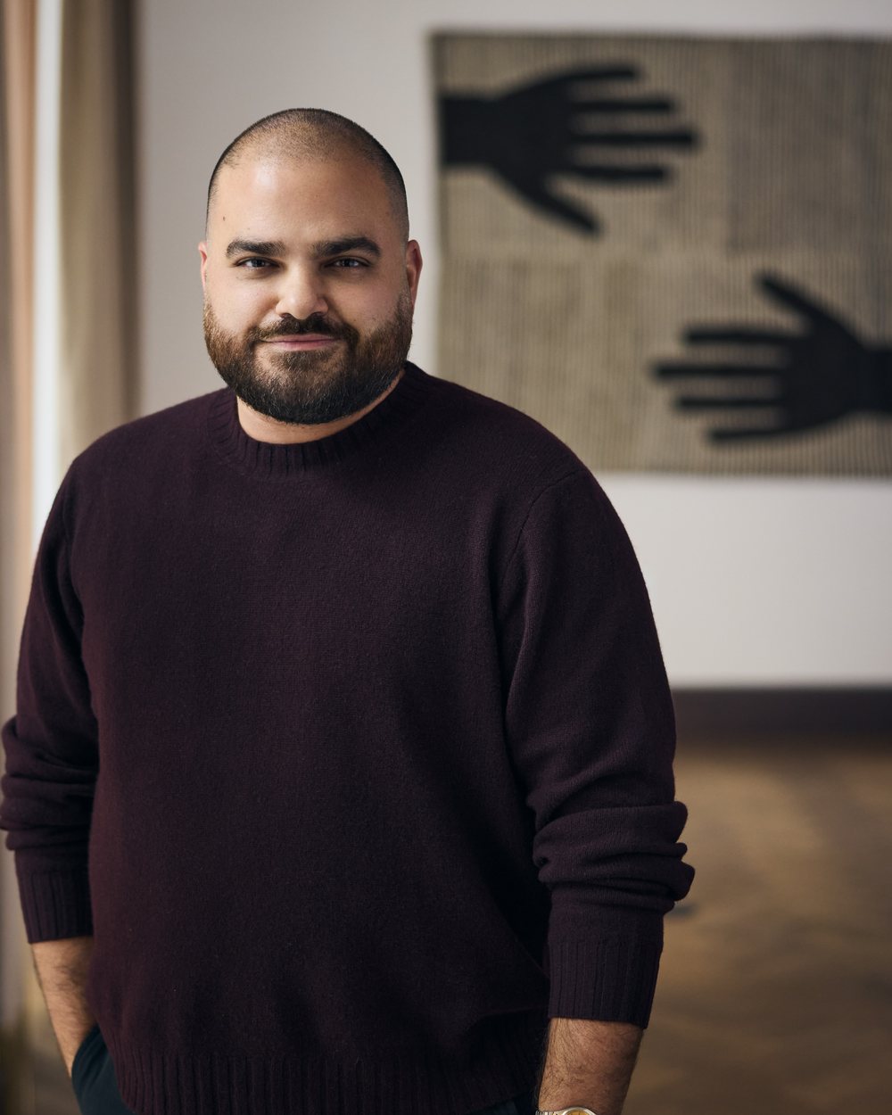 Studio portrait of Adam of HIM&HIS Design