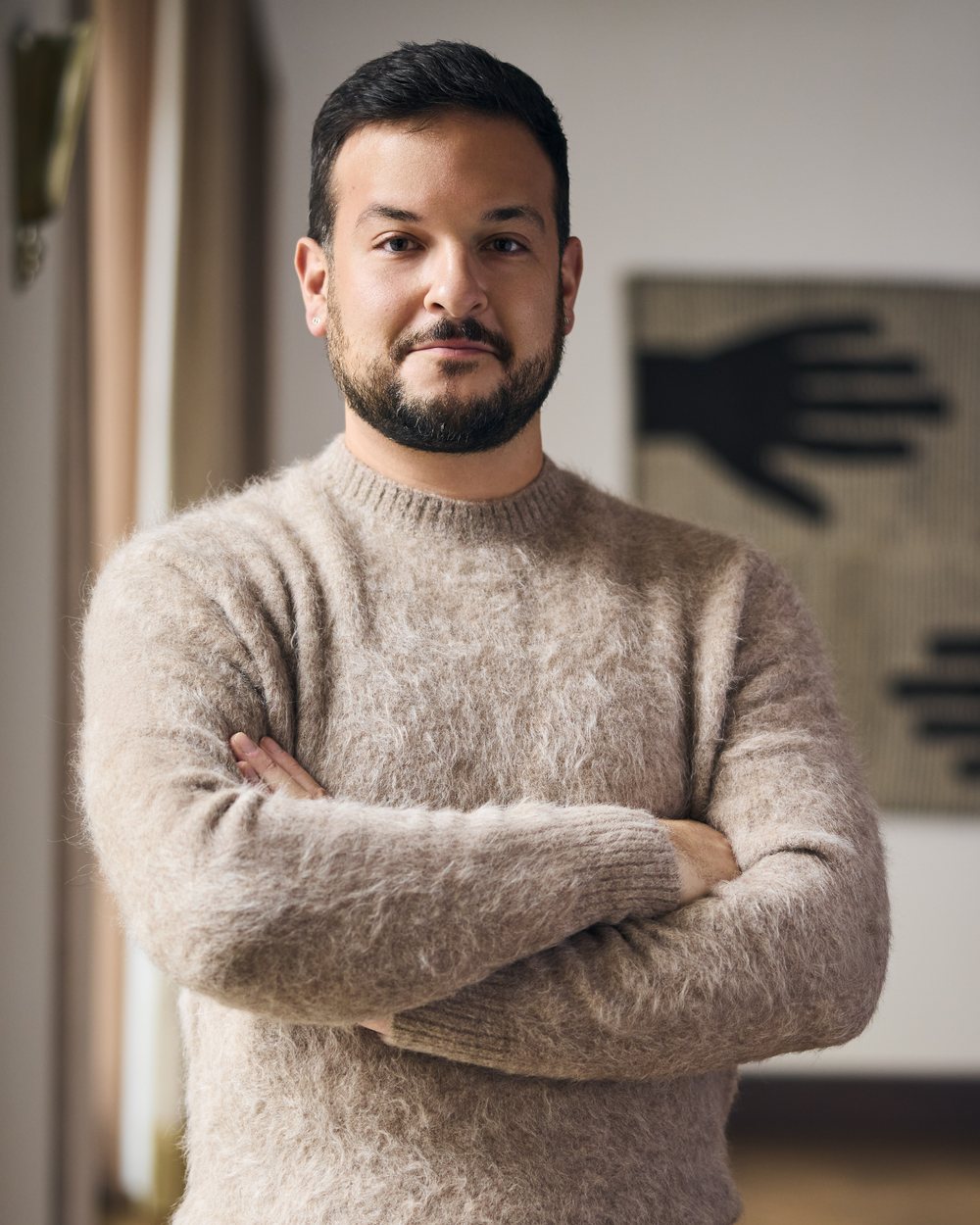 Studio portrait of Rob of HIM&HIS Design